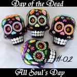 Day of the Dead Badges