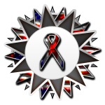 Stars and Stripes Ribbon Awareness